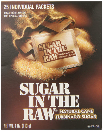 Sugar In The Raw Natural Cane Turbinado Sugar 4 Oz
