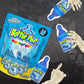 Baby Bottle Pop Colorfest Individually Wrapped Halloween Bulk Candy - Blue Raspberry Party Pack - 10 Fun Candy Lollipops W/ Powd