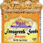 Rani Fenugreek Seeds Whole, 5oz (141g) PET Jar, All Natural, Vegan, Non-GMO, Indian Origin