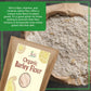 Jiva Organic Barley Flour 2 Pound - All Natural & Raw - Product Of India