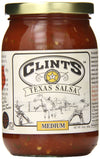 Clint'S, Texas Salsa, Medium, 16 Oz