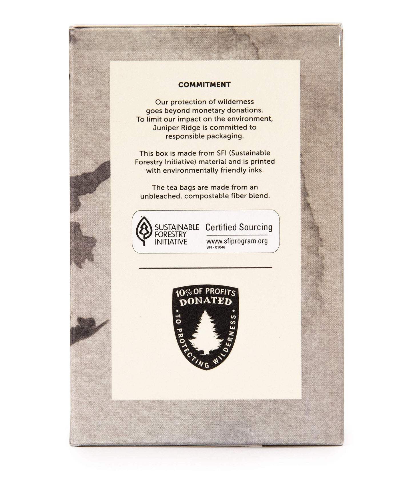 JUNIPER RIDGE Douglas Fir Botanical Tea - Citrus Zest & Honeysuckle - 20 Unbleached Teabags - Vegan, Caffeine Free, Gluten Free