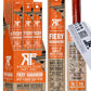 RIGHTEOUS FELON Beef Sticks - Gluten Free, Low Sugar, High Protein, Fiery Habanero, 10 oz (Pack of 24)