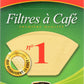 Melitta Inc No 1 Cone Coffee Filter, 40 Ct