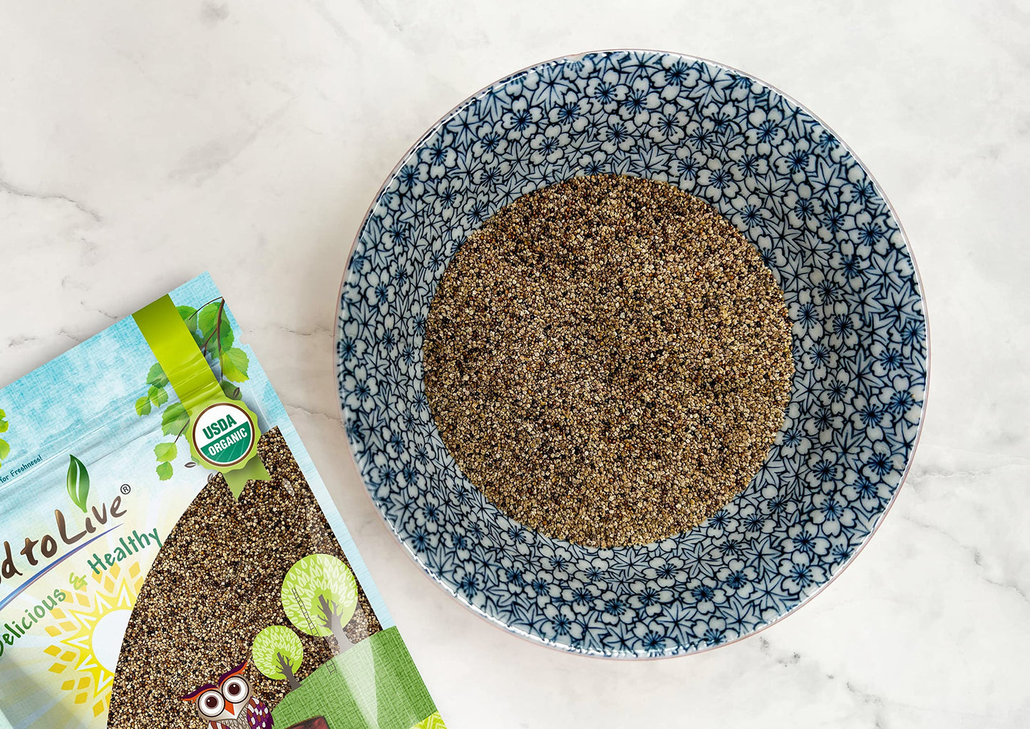 Organic Kaniwa Seeds, 10 Pounds - Non-Gmo Canihua Grain, Kosher, Raw, Vegan, Sproutable, Bulk, Rich In Protein, Dietary Fiber, Iron, Calcium, And Zinc. Easily Milled To Flour. Tastier Than Quinoa.