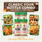 Flavor God Classic Combo Pack Of 4 Seasoning & Spices for Cooking, Everything, Everything Spicy, Garlic Lovers, Lemon & Garlic,