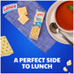 Lance Sandwich Crackers, Captains Wafers White Cheddar, 10 Individual Packs, 6 Sandwiches Each