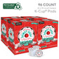 The Original Donut Shop Peppermint Bark Keurig Single-Serve K-Cup Pods, Light Roast Coffee, 96 Count