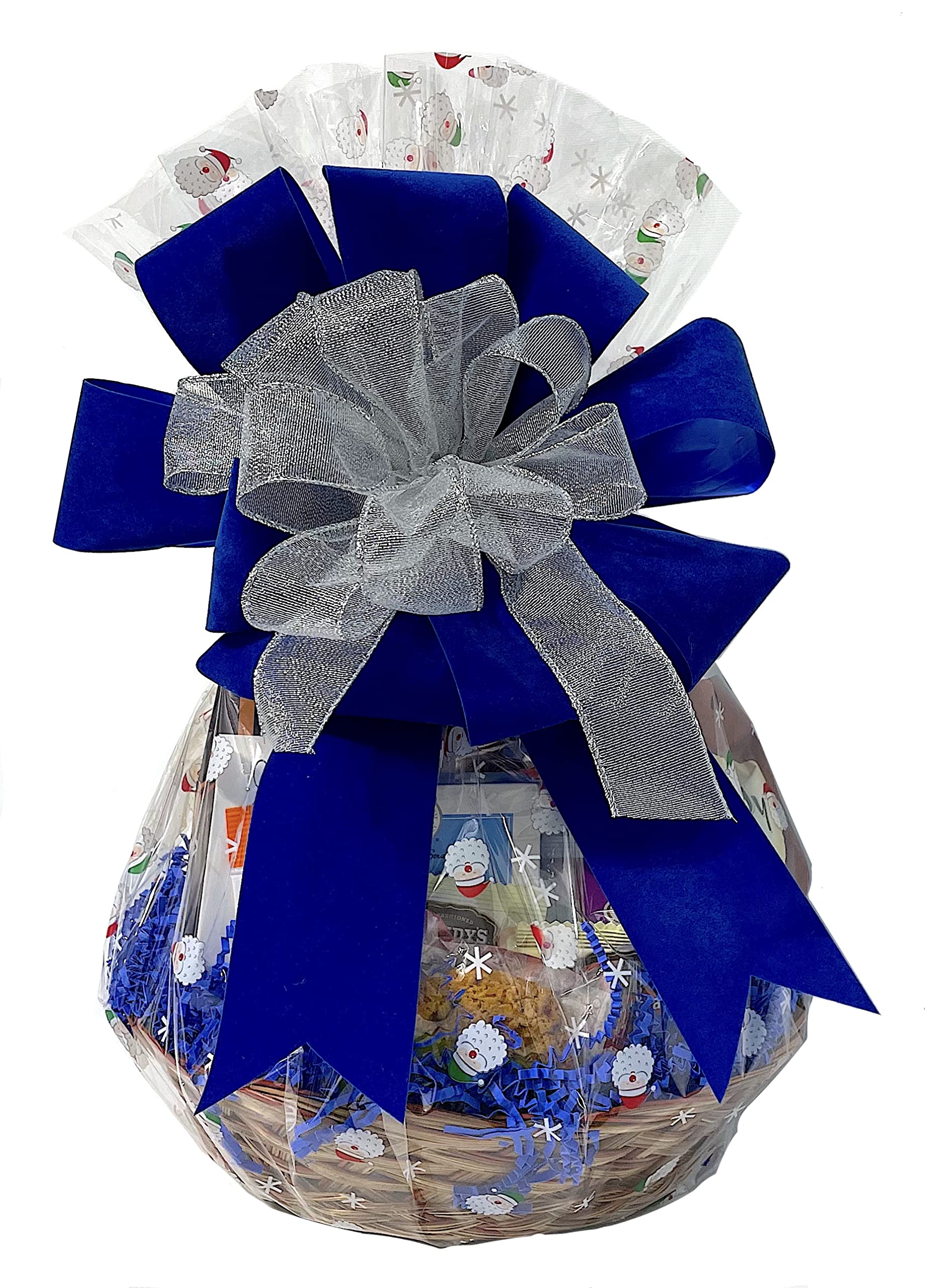 Gifts of Gourmet Hand-Crafted 14 Piece Chocolate Gift Basket - Medium, Wishes for Santa