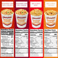Ramen Noodles Soup Cup Variety 12 Pack - 2.25 oz Each by Rebel Smuggling Galactic Emporium