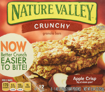 Nature Valley Apple Crisp Granola Bars 8.9 Oz