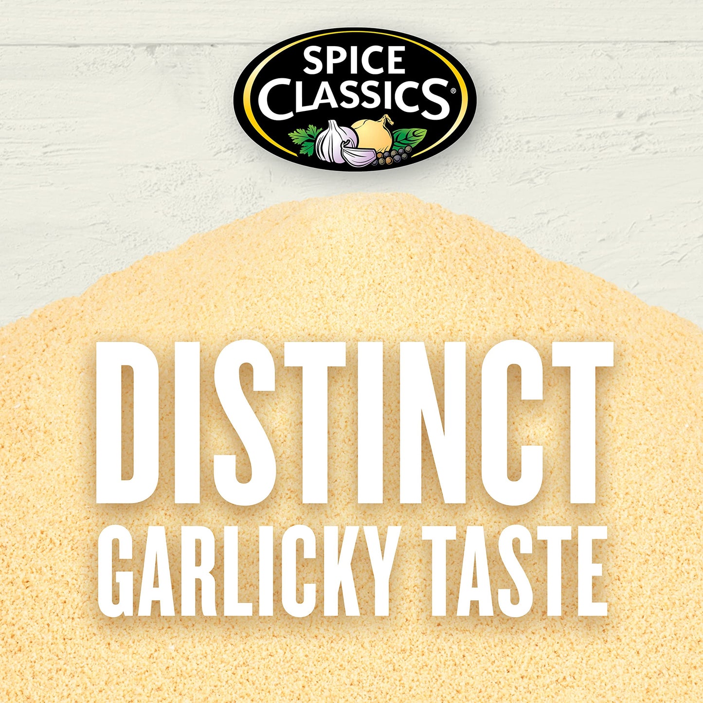 Spice Classics Garlic Powder, 16 Oz - One 16 Ounce Container Of Garlic Powder, Best To Flavor Vegetables, Grilled Meats, Salads, Dressings And More