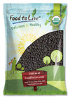Food to Live Organic Dried Black Mulberries, 4 Pounds - Non-GMO, Raw Fruit, Unsulfured, Unsweetened, Vegan, Mulberry in Bulk. Gr