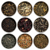 Heavenly Tea Leaves Assorted Loose Leaf Tea Gift Box - 9 Teas & Herbal Tisanes, Approx. 90 Servings, Naturally Caffeinated & Caffeine Free