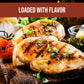Flavor Seed Organic Poultry Seasoning, Anything With Wings, Carnivore & Keto Friendly Gourmet Dry Rub For Chicken Wings, Turkey,