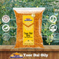 Rani Toor Dal (Split Pigeon Peas) Oily, 64Oz (4Lbs) 1.81Kg Bulk ~ All Natural | Gluten Friendly | Non-Gmo | Vegan | Indian Origi