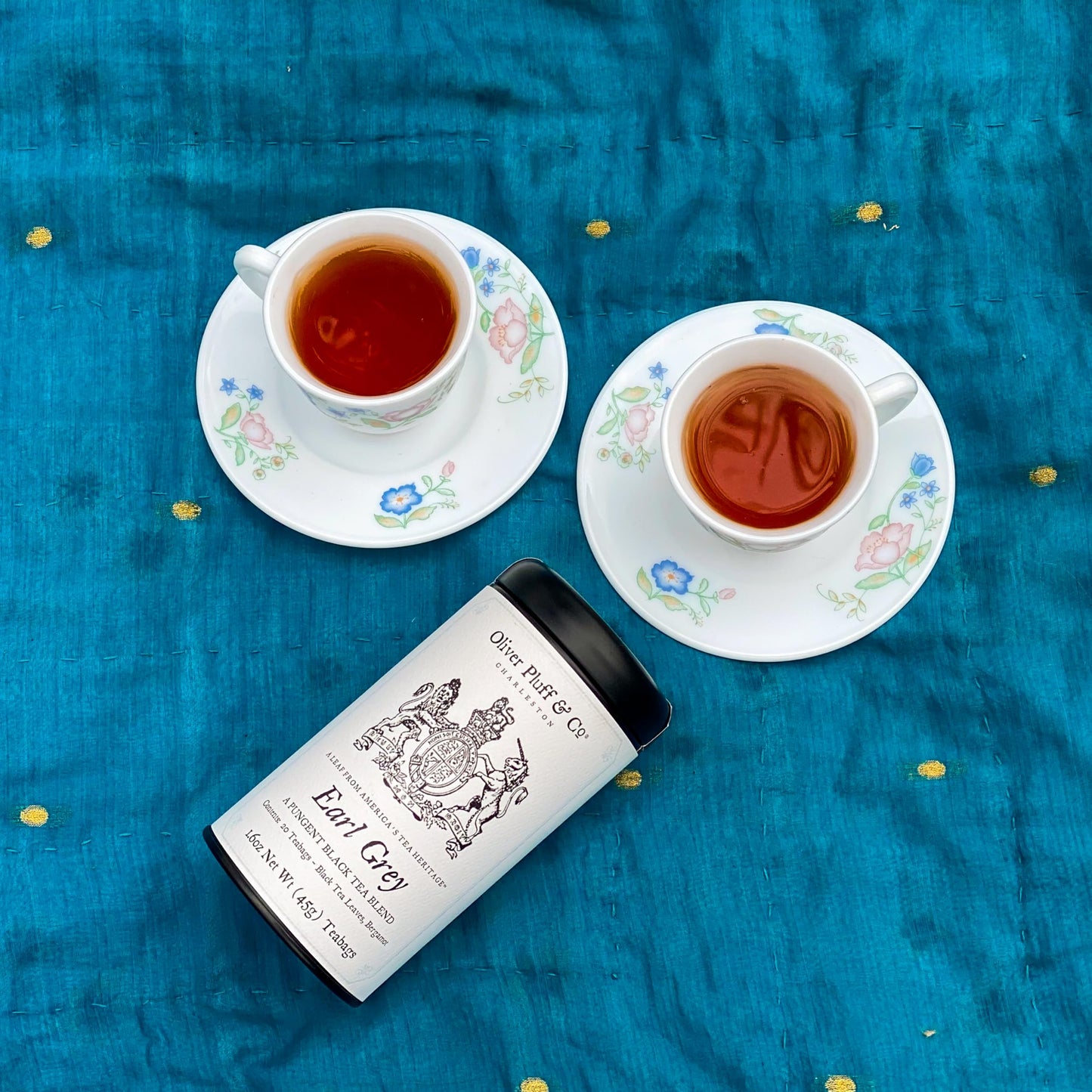 Oliver Pluff Earl Grey Loose Leaf Tea | Black Tea & Bergamot | 2.75 Ounce