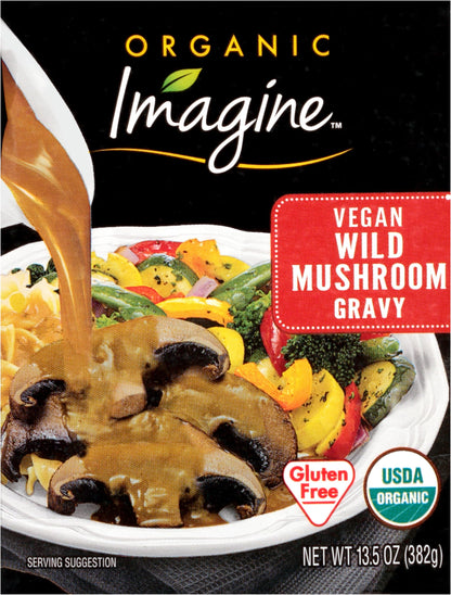 Imagine Organic Vegan Wild Mushroom Gravy 13.5 oz