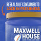MAXWELL HOUSE Ground Coffee, Medium Roast, 30.6 oz Canisters (Pack of 2)
