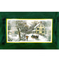 Home Made Creamy Chocolate/Maple English Walnut Fudge - 24 Oz Currier And Ives Gift Box