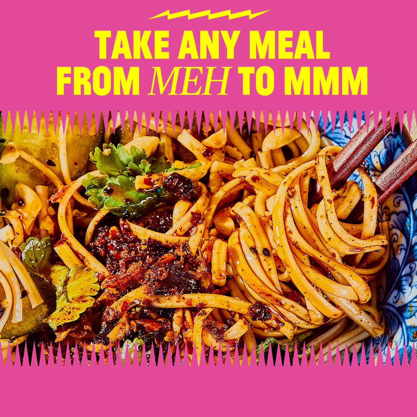 Flybyjing Sichuan Chili Crisp - Premium Spicy Savory All-Natural Vegan Chili Oil - Crunchy Hot Sauce, Good On Everything, Sugar