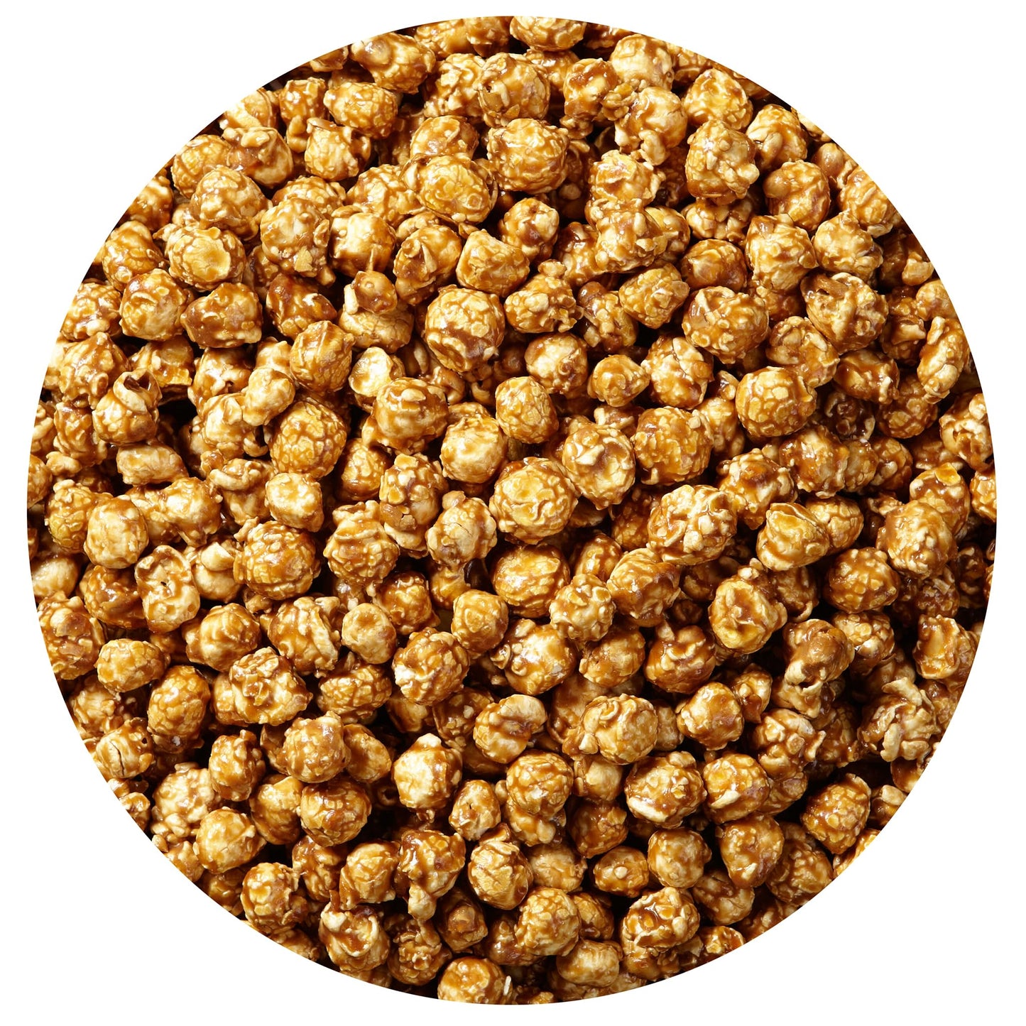 The Hampton Popcorn Company Caramel Popcorn Bucket, 20 Ounce, Fresh Gourmet Brown Caramel Corn