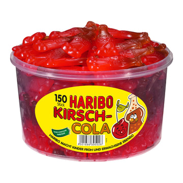 Haribo Cherry-Cola 150 Pieces In Tub 1350 G