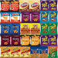 Hot Chips Snacks Variety Pack for Adults - Fiery Spicy Snack Bag Care Package - Gift Box Bulk Assortment (30 pack)