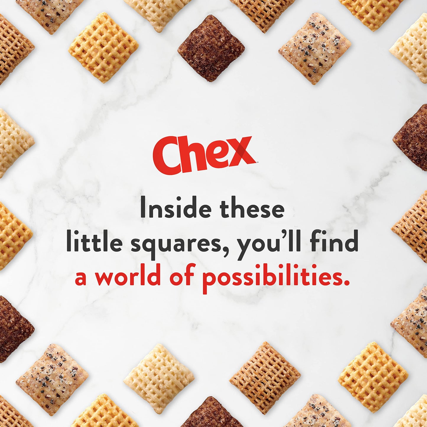 Rice Chex Gluten Free Breakfast Cereal, Made with Whole Grain, 12 oz