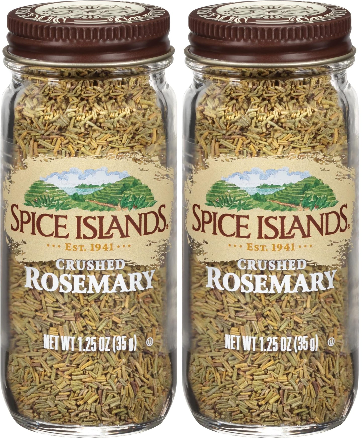 Spice Islands Crushed Rosemary, 1.25 Ounce (Pack of 2)