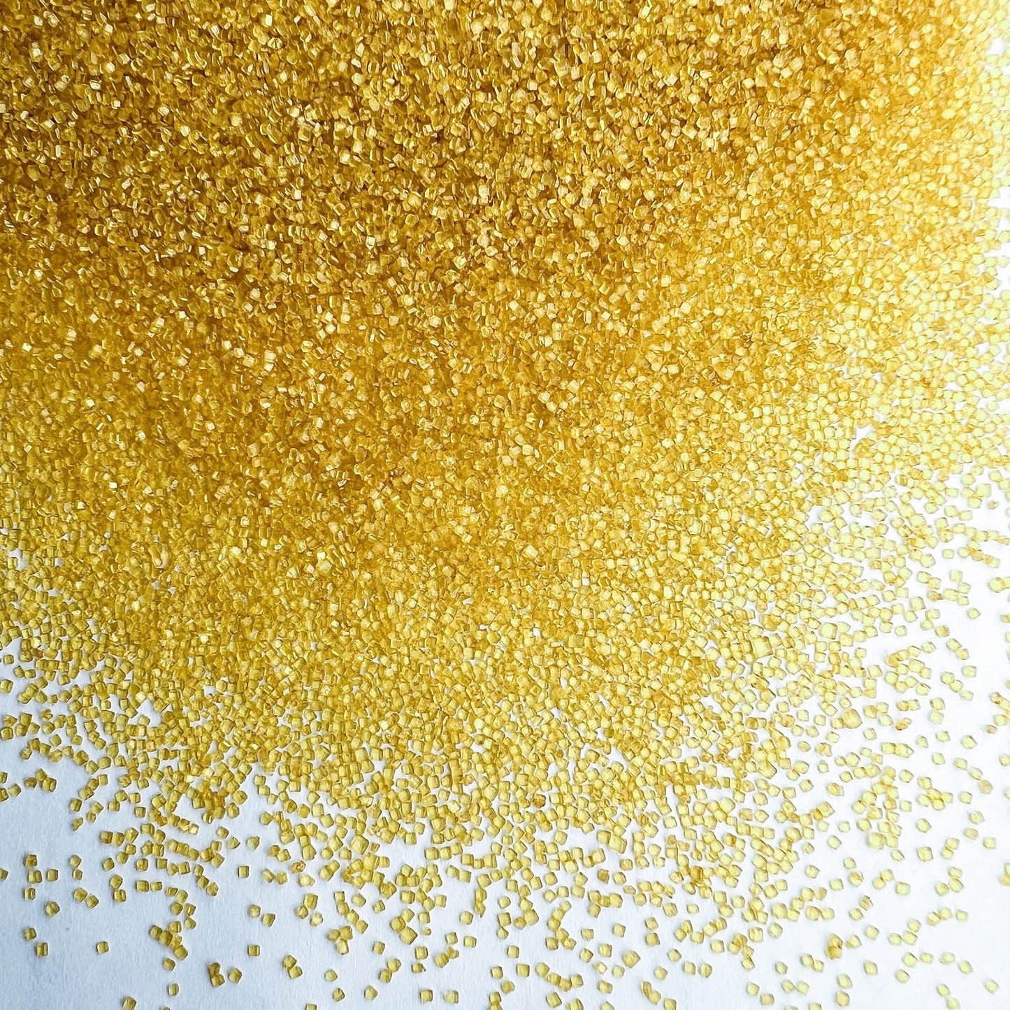 Se Si&Moos Gold Sanding Sugar Gold Edible Sparkling Sprinkles Sanding Sugar Crystals For Cookie Decorating Edible Glitter Rimmer