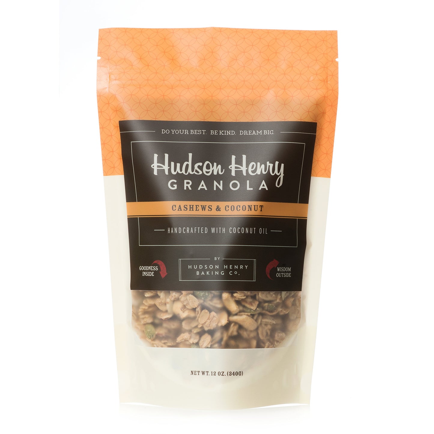 Hudson Henry Granola, Variety Pack (Pecan, Cashew, Pistachio Granolas) - 12 Oz. Package, Pack Of 3 | Non-Gmo Project Verified