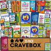 CRAVEBOX Healthy Snack Box Variety Pack - 35 Count Care Package for Kids & Adults