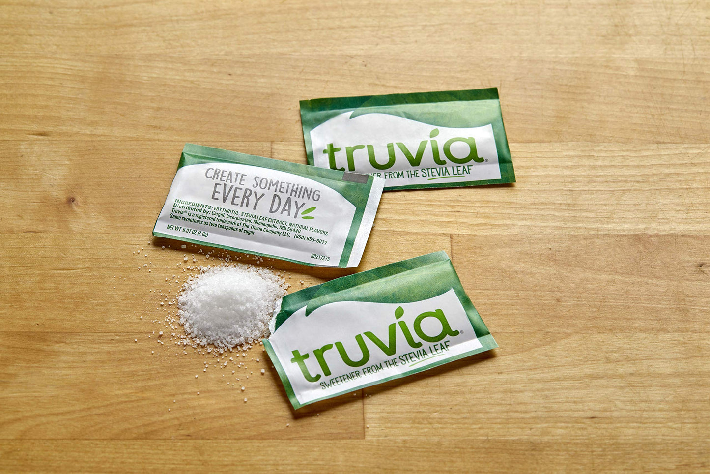 Truvia Natural Stevia Sweetener Packets, (Net Wt. 5.64 Oz) (Pack Of 12), 80 Count (Pack Of 12)