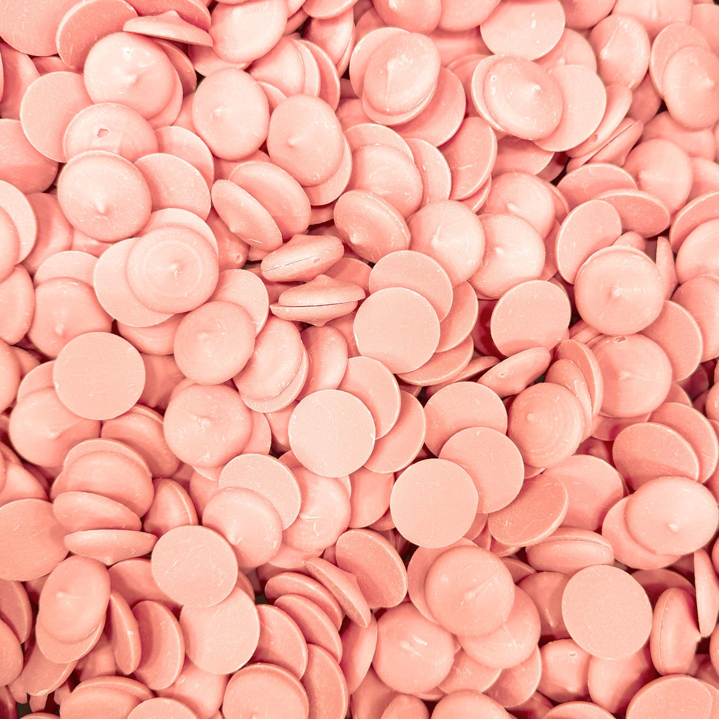 KIDU Melting Chocolate Wafers, Resealable Bag, 1 Pound, Pink