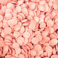 Kidu Pantry Pink Melting Chocolate Wafers 2 Pound Bulk In Resealable Bag - Valentines Day Pink Chocolate