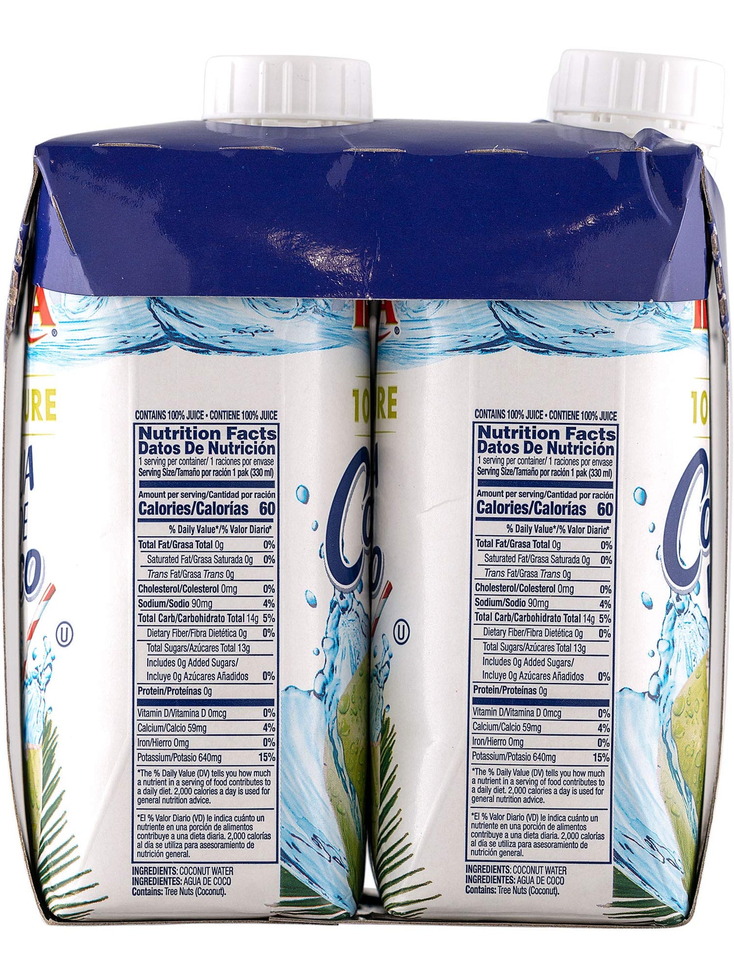Iberia 100% Natural Coconut Water 11.1 Oz (Pack Of 4)