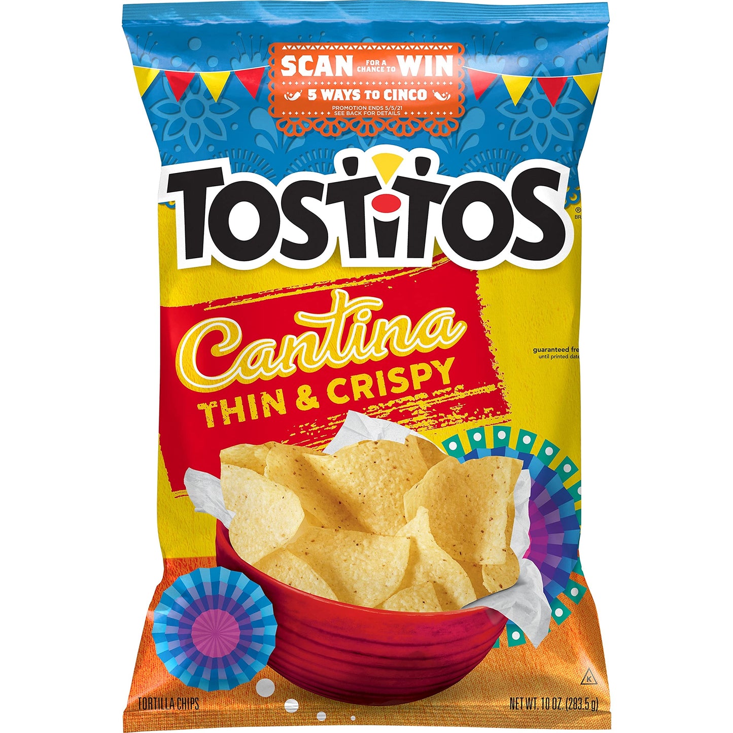 Tostitos Cantina Style Tortilla Chips, 10 Ounce, Pack of 1