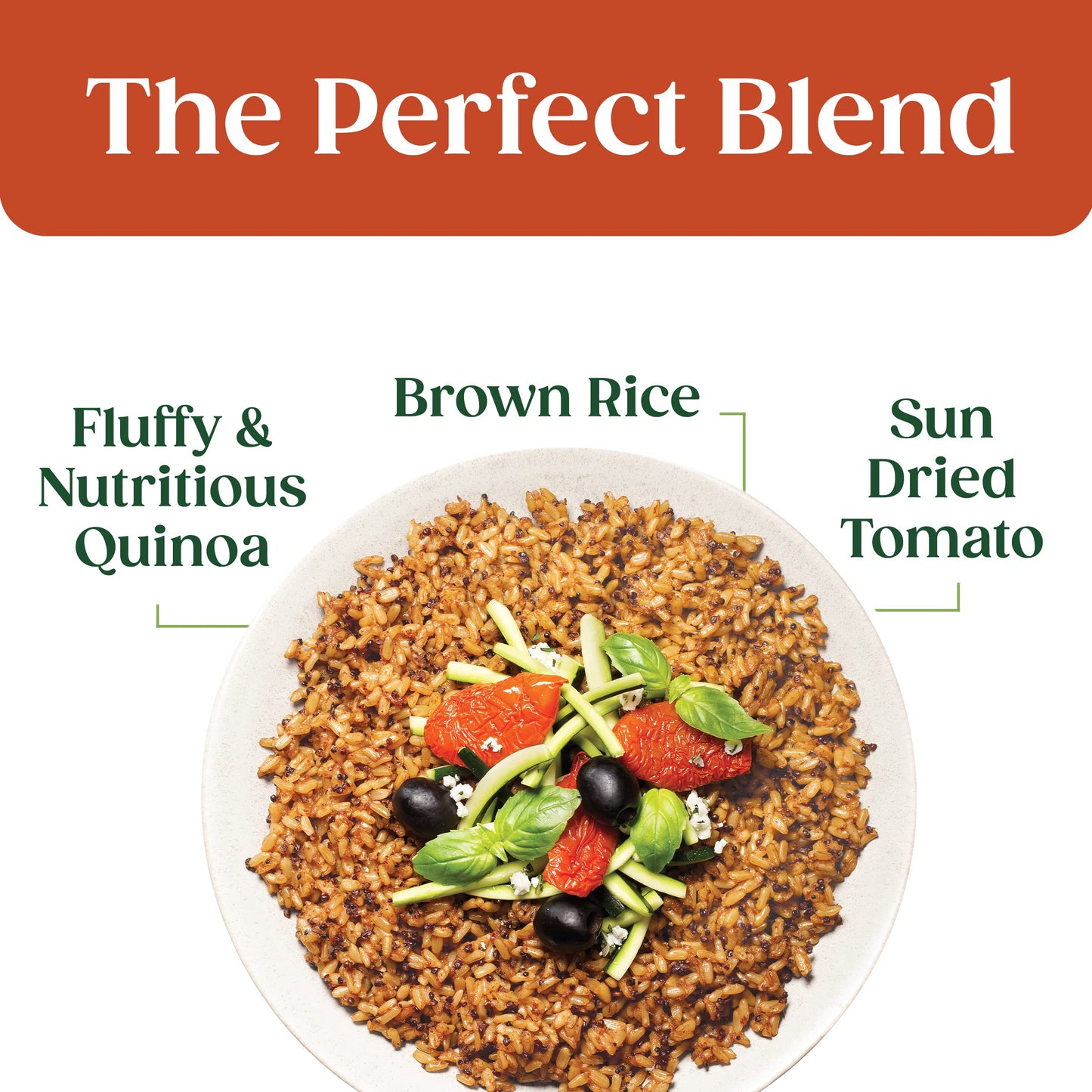 SEEDS OF CHANGE Organic Quinoa & Brown Rice with Sun Dried Tomato, Organic Food, 8.5 OZ Pouch (Pack of 12)