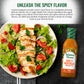 Walden Farms Spicy Buffalo Vinaigrette - Calorie-Free, Gluten-Free, Low Carb, Keto-Friendly, Vegan, Sugar-Free, Dressing With Bo