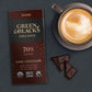 Green Blackas Organic Dark Chocolate Bar 70% Cacao 1 Bar (3.17 Oz.)