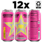 Rockstar Recovery Energy Drink, Raspberry Lemonade, 16 fl oz Cans, 12 Pack, 160mg Caffeine, Electrolytes, Hydration