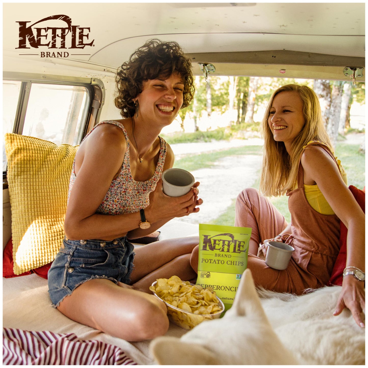 Kettle Foods Kettle Pepperoncini Chip 5 Oz (Pack Of 15)