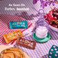 ALOHA Organic Plant Based Protein Bar MINIS - Almond Butter Cup, Vegan, Low Sugar, Gluten Free, 20 Count