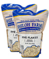 Shiloh Farms - Organic Non Gmo Rye Flakes 15 Ounces - 2 Pack