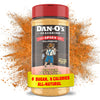 Dan-Os Spicy Seasoning, Hot Blend for Chicken, Wings, and Veggies, Sugar Free, 8.9 oz Bottle