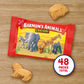 BARNUM S Original Animal Crackers, Bulk Kids Snacks, 48 Snack Packs (4 Boxes)