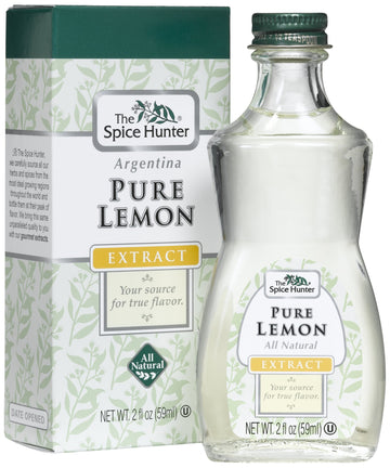 Spice Hunter Extract Lemon Pure, 2 Oz