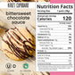 Kings Cupboard Bittersweet Chocolate Sauce - The Perfect Hot Fudge Sauce For Topping Ice Cream & Desserts, Chocolate Coffee Drizzle, Baking, Fondue, Ganache - Gluten-Free, Kosher, All Natural 10 Oz