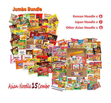 Frkrus Asiannoodlebox Variety Noodle/Ramen/Tteokbokki - Pack/Cup/Bowl Type - Lunch And Midnight Simple Snacks - Korea/Japan/Indo